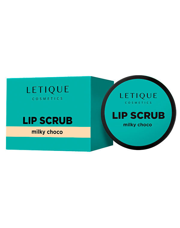 Скраб для губ МОЛОЧНЫЙ ШОКОЛАД LIP SCRUB MILKY CHOCO, LETIQUE COSMETICS 6690907 фото 1