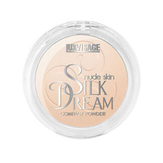LUXVISAGE Пудра компактная для лица Silk Dream Nude Skin Compact Powder