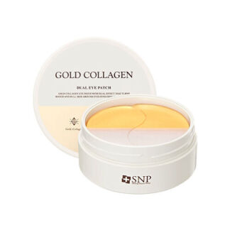 SNP Патчи для глаз двойные с золотом и коллагеном Gold Collagen