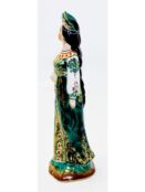 Фарфоровая скульптура Хозяйка Медной горы. Ручная роспись