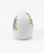 Фарфоровый сувенир Яйцо пасхальное без ножки роспись Цветочная