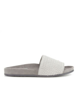 Кожаные сабо PANICALE D34MULE серый 40