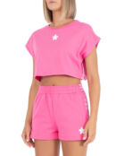 Укороченный топ COMME des FUCKDOWN CFABW00059 розовый xs CFABW00059 фото 3