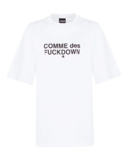 Платье- футболка COMME des FUCKDOWN CFABW00013 белый m