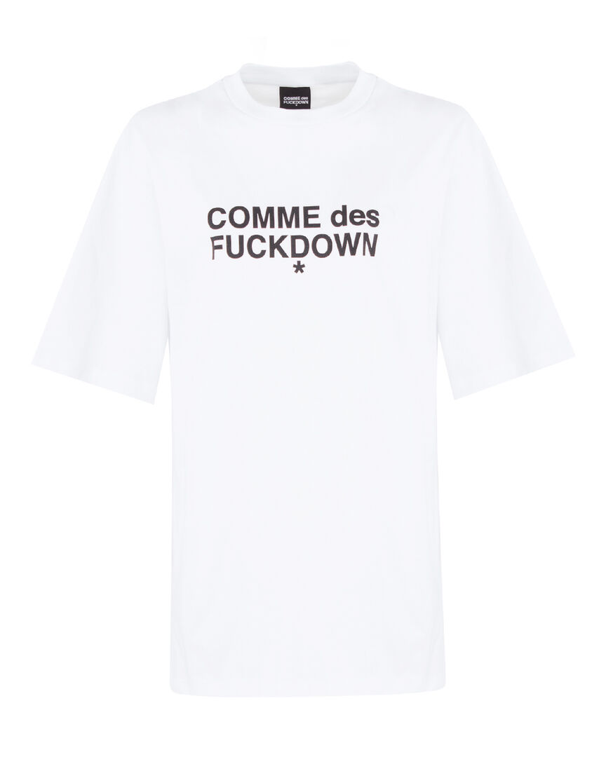 Платье- футболка COMME des FUCKDOWN CFABW00013 белый m CFABW00013 фото 1