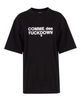 Платье футболка COMME des FUCKDOWN CFABW00013 черный m