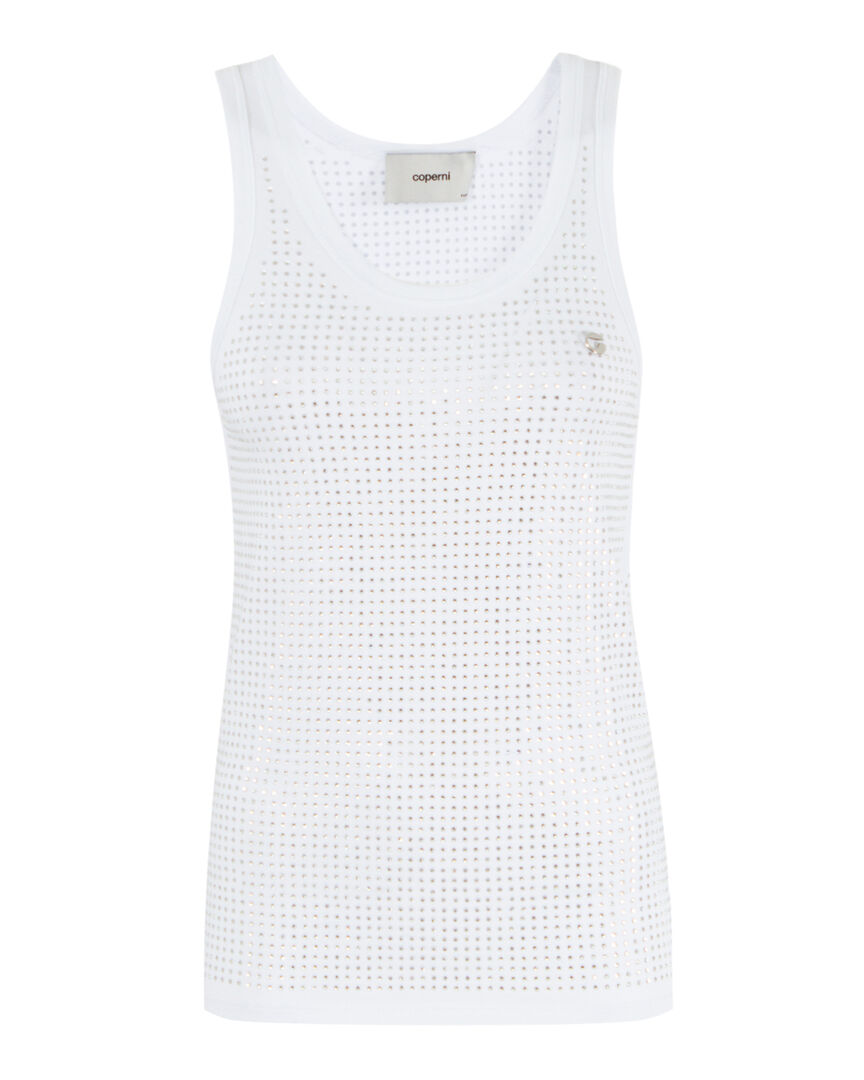 Хлопковый топ COPERNI COPJS12855 белый m COPJS12855 фото 1