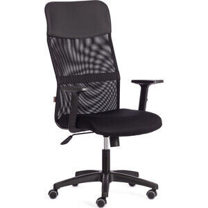 Кресло TetChair PRACTIC PLT [ткань/кож/зам, черный, TW-11 / W-11 / 36-6 ]