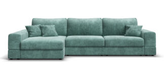 Угловой диван-кровать BOSS MODOOL XL шенилл Gloss минт