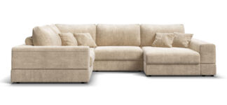 П-образный диван-кровать BOSS MODOOL шенилл Gloss беж