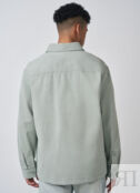 Куртка-рубашка из твила, Зеленый O`Stin