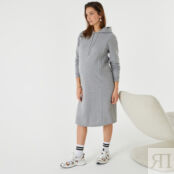 Платье-свитшот Для периода беременности и грудного вскармливания XL серый