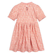 Платье С короткими рукавами и принтом цветы 8 лет - 126 см розовый