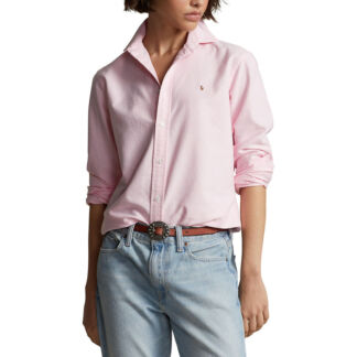 Рубашка Из ткани оксфорд классическая длинные рукава 40 (FR) - 46 (RUS) роз