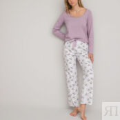 Пижама С брюками из фланели с цветочным принтом 36 (FR) - 42 (RUS) разноцве