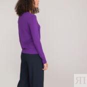 Пуловер Базовый с длинными рукавами M фиолетовый