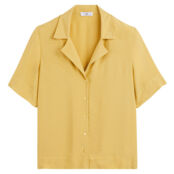 Блузка с пиджачным воротником  34 (FR) - 40 (RUS) желтый